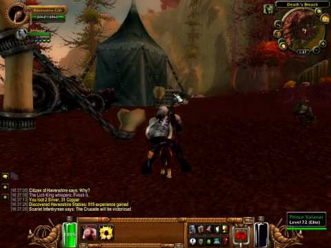 Draenei Death Knight Funny Clip