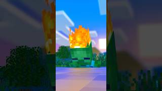 子どもゾンビを助けたら #shorts #minecraftanimation #マイクラ #マインクラフト