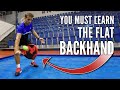You MUST Learn The Flat Backhand Padel Tips