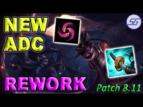 NEW ADC ITEMS!! | Rework | New Runes Hail of Blades | Patch 8.11 | League of Legends