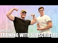 TRAINING WITH A SUBSCRIBER!