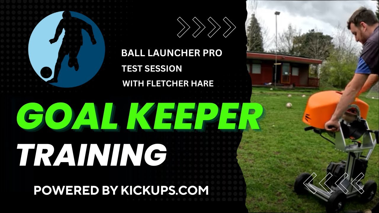 Goal Keeper Training with the Ball Launcher
