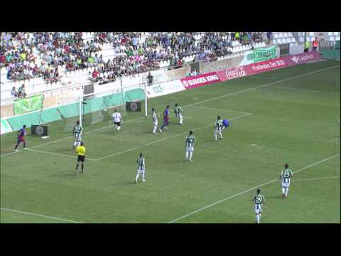Gol de Carlos Gil (0-1) en el Córdoba CF - Elche CF Jornada 4