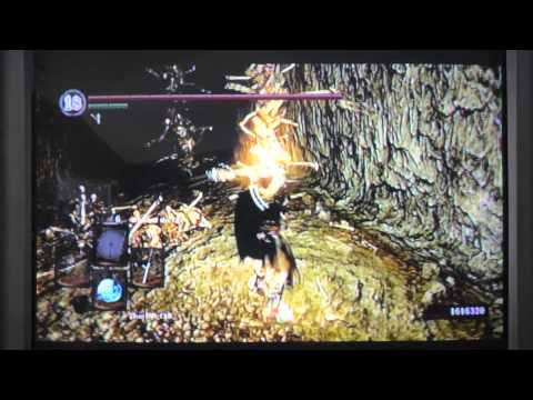 Dark Souls NG 10 run - Catacombs/TotG Gravelord Nito + Patches the Hyena + Invader + Paladin Leroy