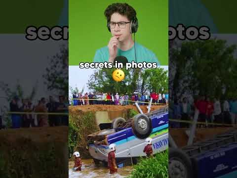 Scary Things Hidden in Photos!😱 #reaction