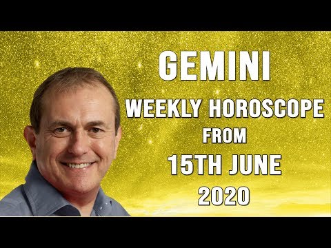 Gemini Weekly Horoscope from 15th June 2020