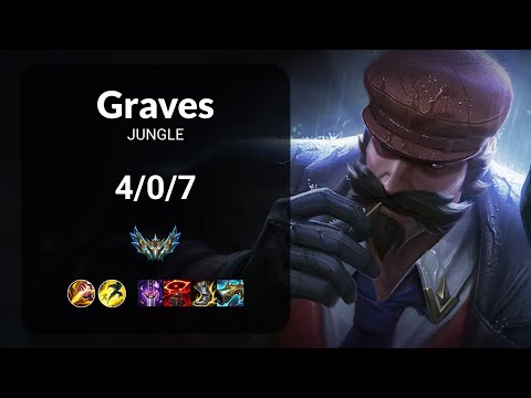 Graves vs Viego JUNGLE - KR CHALLENGER Patch 14.23