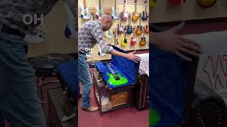 Video thumbnail for PRS Wood Library Custom 24 Floyd Rose with roasted flame maple neck in Eriza Verde by Wild West Guitars