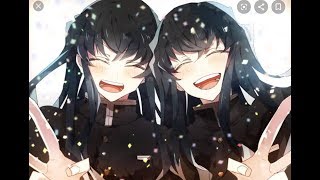 [鬼滅の刃] 時透無一郎 描いてみた！[一発描き][Kimetu no yaiba]