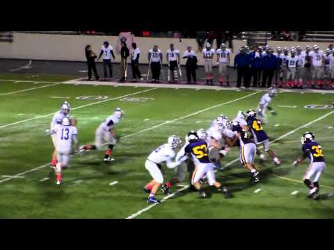 #53 Kris Musai and #22 Adam Farunia tackle 10-12-12