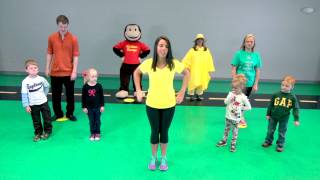 Preschool Curious George Book and Workout Video
