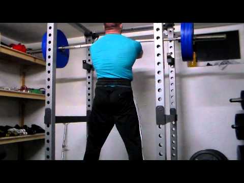 Frontsquat 140 kg 5 reps
