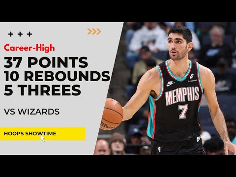 Santi Aldama CAREER-HIGH 37 Points, 10 Rebs, 5 Threes vs Wizards I 25-26 NBA Season