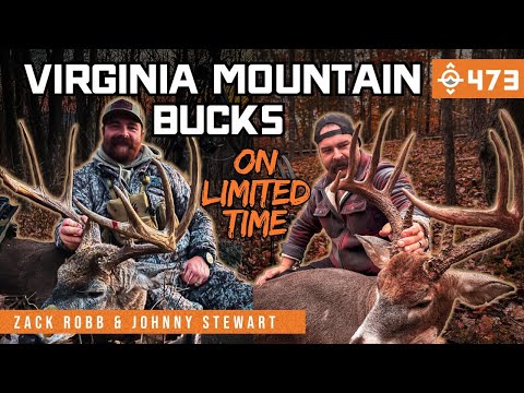 He Shot TWO Giant Virginia Mountain Bucks With Almost No Time to Hunt w/ Zack Robb & Johnny Stewart