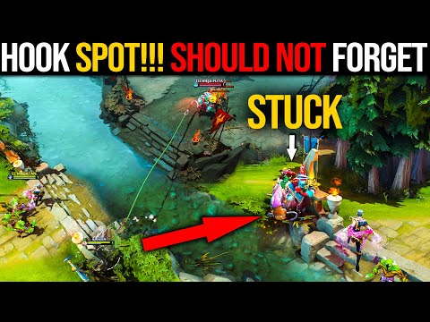 BEST Hook Spot!!! Roaming Pudge Non-stop Ganking Midlane | Qupe Pudge [Game2] | Pudge Official