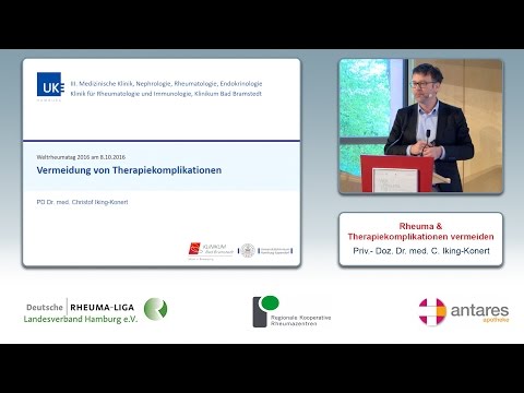 Welt Rheuma Tag 2016 - Rheuma & Therapiekomplikationen vermeiden (Dr. med. C. Iking-Konert)