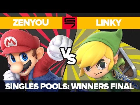 Zenyou vs Linky - Ultimate Singles: Pools R1 Winners Final - Genesis 7 | Mario vs Toon Link