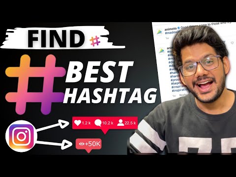 INSTAGRAM HASHTAG RESEARCH  | How to find best hashtags for instagram 2021 | How To Use HASHTAG