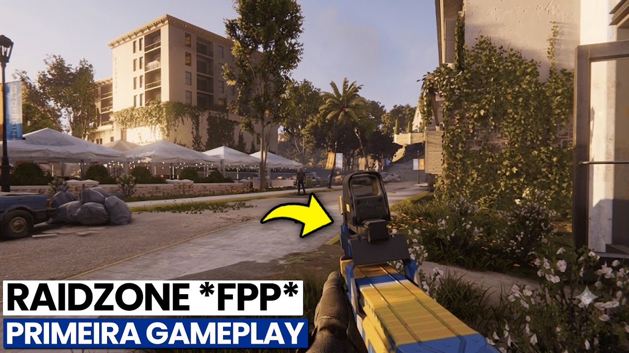 SAIU O "NOVO" RUST MOBILE da NETEASE - RaidZone FPP, PRIMEIRA GAMEPLAY
