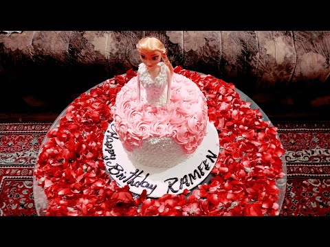 Themed Birthday Cake ideas for Baby Girl by Mama And Rameen's little world|| #youtubeshortbeta