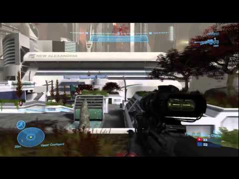 Halo: Reach Perfection (60 Kills, 0 Deaths With a Be the Bullet) - Boardwalk TU Squad Slayer DMRs