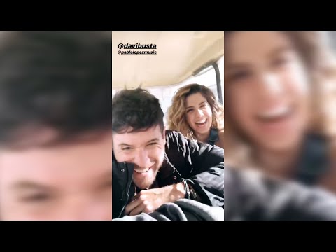 El divertido vídeo de Pablo López, Bustamante y Miriam