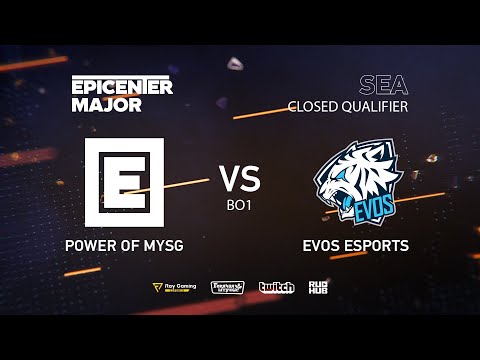 MYSG vs EVOS, EPICENTER Major 2019 SA Closed Quals , bo1 [kvyzee]