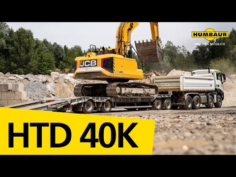 Humbaur HTD 40 - Bauanhänger