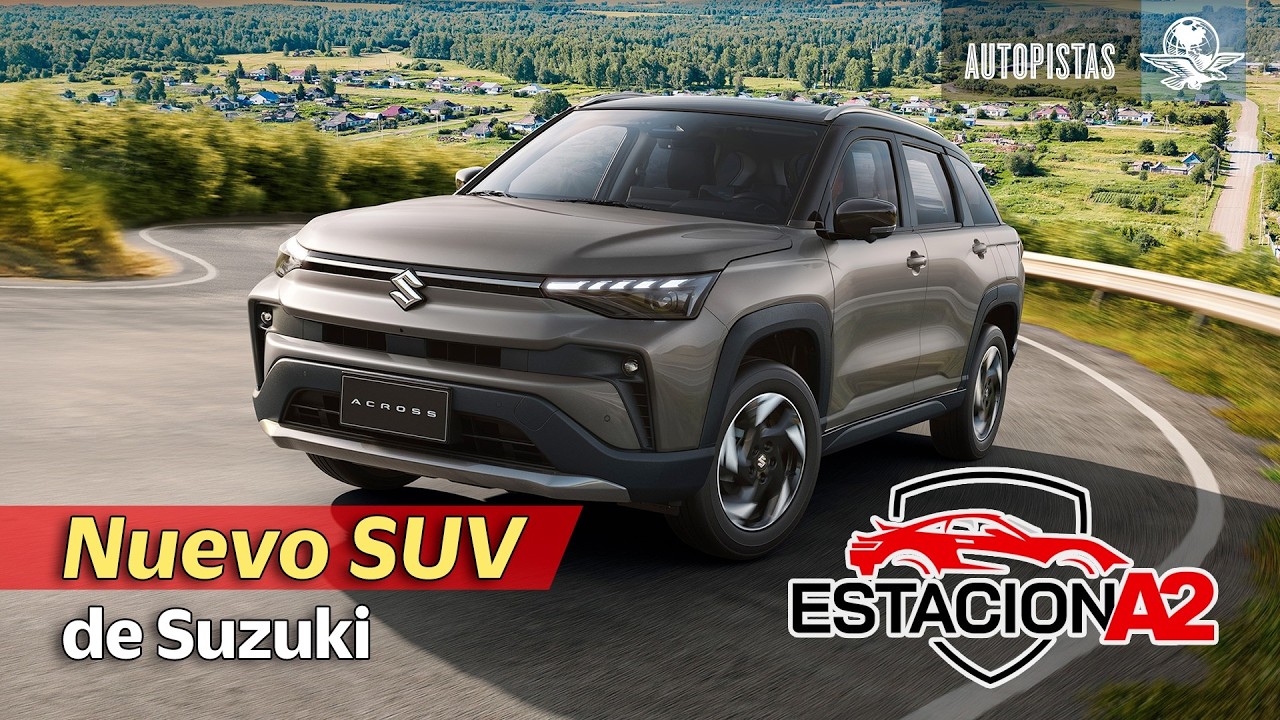 ¿La SUV más tecnológica de Suzuki? 🇯🇵 Conocimos la nueva Across ($529,990 MXN) // EstacionA2