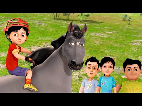 Shiva ने Toofan से दोस्ती की, जंगल का जंगली घोड़ा बना साथी  | Shiva