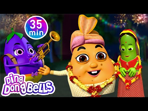 Aalu Ki Nikli Barat + 12 more Rhymes in Hindi | Nursery Rhymes | Ding Dong Bells