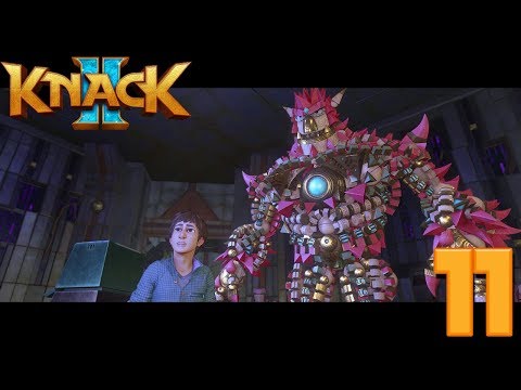 Knack 2 Walkthrough Gameplay Part 11 – PS4 108060fps – No Commentary