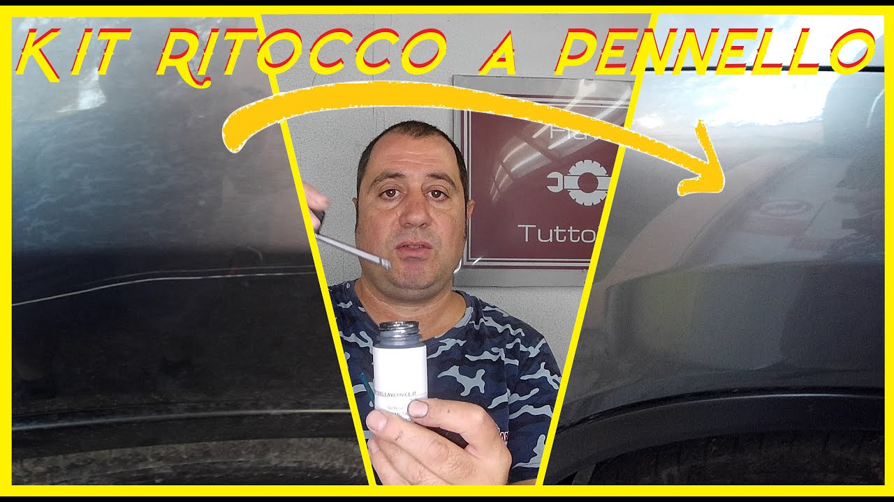 Come usare al meglio il Kit Ritocco a pennello