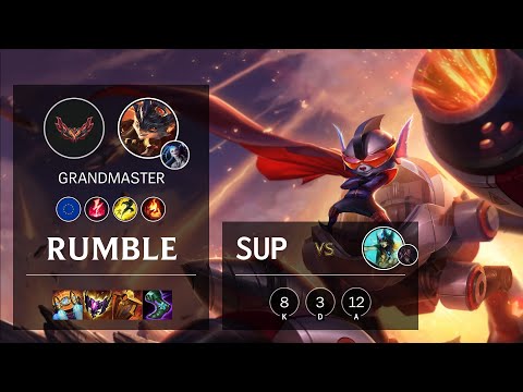 Rumble Support vs Nami - EUW Grandmaster Patch 12.4