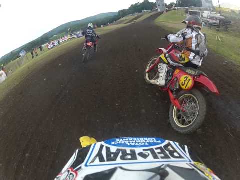 ACR 3w Unadilla MX Rewind 250GP Moto 2 Crash