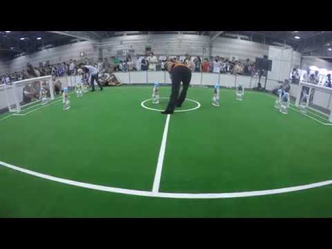Hulks vs. NaoDevils - RoboCup 2017 - QUARTER FINAL - 1stHalf
