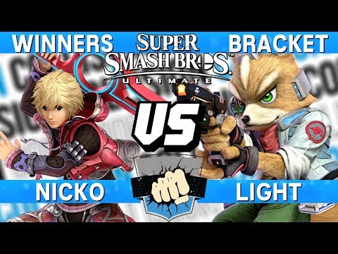 Smash Ultimate Tournament Set - Nicko (Shulk) vs Light (Fox) - Collision 2019
