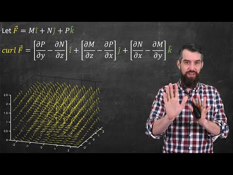 The CURL of a 3D vector field  //  Vector Calculus