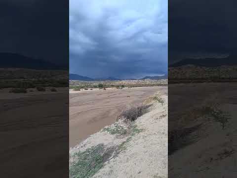 Lluvias y truenos en la tarde de Molinos, en los valles salteños!!