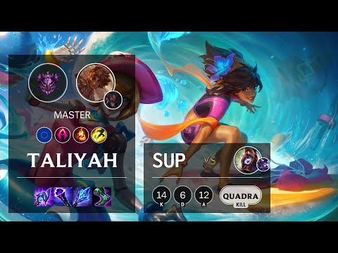 Taliyah Support vs Lulu - EUW Master Patch 10.24
