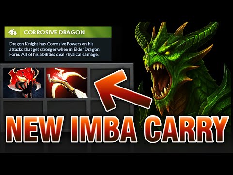 DRAGON KNIGHT EASY (7.39e) — IMMORTAL Mask of Madness + Daedalus Rampage (Full Match) #dota2