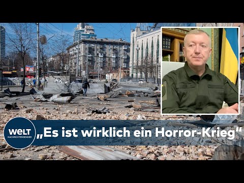 SERGIJ OSACHUK: „Es ist wirklich ein Horror-Krieg“ | WELT INTERVIEW