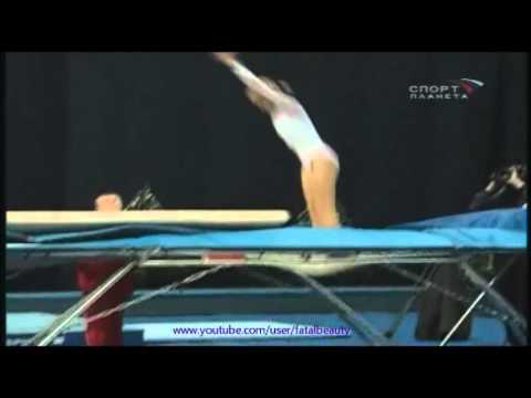 Irina KARAVAEVA trampoline - 2004 Moscow gymnastics festival