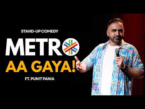 Rickshaw, Metro aur Vikas | Standup Comedy by Punit Pania