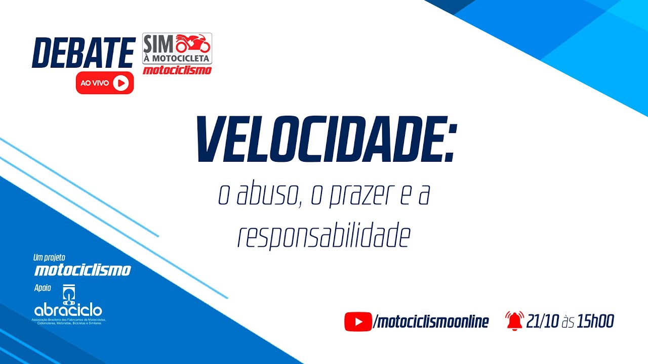 VELOCIDADE: O ABUSO, O PRAZER E A RESPONSABILIDADE | DEBATE SIM À MOTOCICLETA