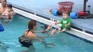 Jump in Turn Around Grab Wall