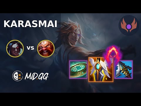 MID.GG: [ KarasMai ] Kayn JUNGLE vs Gragas | NA MASTER | LOL Season 2025