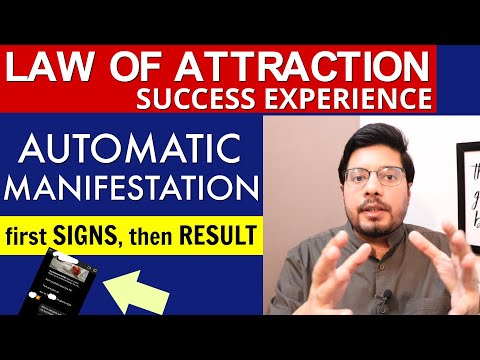 MANIFESTATION #208: 🔥 First Received Clear SIGNS, then EFFORTLESS Success with Law of Attraction