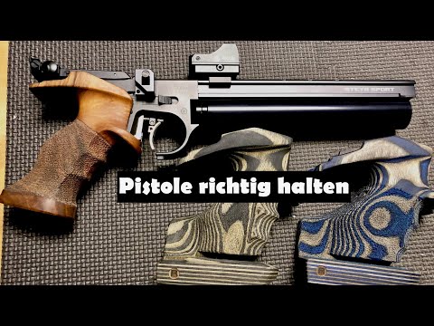 airghandi: Video-Tutorial: Die richtige Griffhaltung beim Luftpistolenschießen – Tipps für Hobbyschützen!