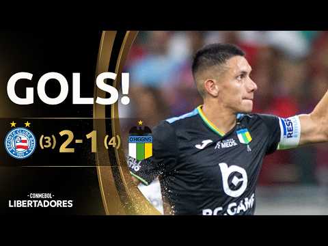 GOLS | BAHIA X O'HIGGINS | FASE 2 | CONMEBOL LIBERTADORES 2026